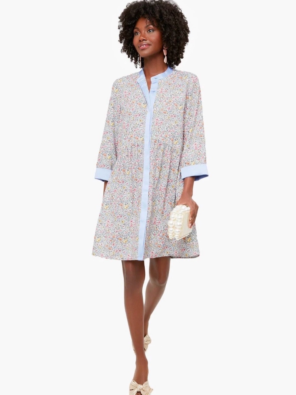 Tuckernuck Poppy Royal Shirt Dress Women's Large